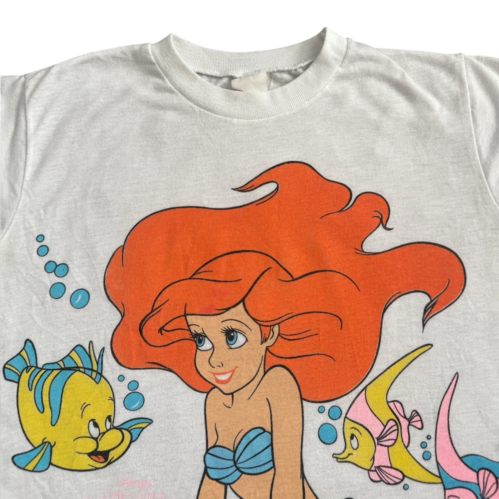 Vintage Disney The Little Mermaid 80s / 90s Movie Shirt - Picture 9 of 16